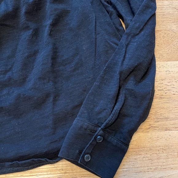 Boden Broderie Ruffle Jersey Top black US 10 - Picture 5 of 6